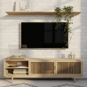 Buy Natural Wood TV Stand - Boho Bali Design - Wada Natural 60514 with a guarantee