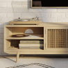 Buy Natural Wood TV Stand - Boho Bali Design - Wada Natural 60514 - in the UK