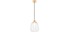 Buy Amaia pendant lamp - Crystal and metal Grey 60530 in the United Kingdom