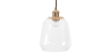 Buy Amaia pendant lamp - Crystal and metal Grey 60530 home delivery