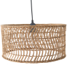 Buy Woven Rattan Pendant Light, Boho Bali Style - Orna Natural 60490 - prices