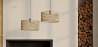 Buy Woven Rattan Pendant Light, Boho Bali Style - Orna Natural 60490 in the United Kingdom