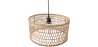 Buy Woven Rattan Pendant Light, Boho Bali Style - Orna Natural 60490 at MyFaktory