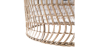 Buy Woven Rattan Pendant Light, Boho Bali Style - Orna Natural 60490 - in the UK