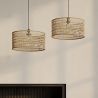 Buy Woven Rattan Pendant Light, Boho Bali Style - Orna Natural 60490 in the United Kingdom