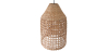 Buy Rattan Pendant Lamp, Boho Bali Style - Grau Natural 60491 in the United Kingdom