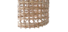 Buy Rattan Pendant Lamp, Boho Bali Style - Grau Natural 60491 with a guarantee