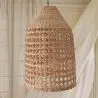 Buy Rattan Pendant Lamp, Boho Bali Style - Grau Natural 60491 - prices
