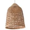 Buy Rattan Pendant Lamp, Boho Bali Style - Grau Natural 60491 - in the UK