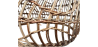 Buy Rattan Pendant Lamp, Boho Bali Style - Oya Natural 60492 - in the UK