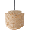 Buy Bamboo Ceiling Lamp, Boho Bali Style - Lorna Natural 60493 - prices