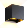 Buy Outdoor Wall Lamp 12W LED Double Sided Lighting - Aluminum Black 60529 at MyFaktory