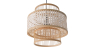 Buy Boho Bali Pendant Lamp, Bamboo and Rattan - Sar Natural 60488 at MyFaktory