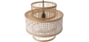 Buy Boho Bali Pendant Lamp, Bamboo and Rattan - Sar Natural 60488 in the United Kingdom