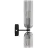 Buy Lamp Wall Light - Crystal and Metal - Hat Smoke 60523 in the United Kingdom