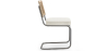 Buy Dining Chair Natural Rattan Lattice Back Boucle Design - Jya White 60537 with a guarantee