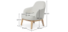 Buy Upholstered Dining Chair - White Boucle - Yenva White 60543 at MyFaktory