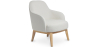 Buy Upholstered Dining Chair - White Boucle - Yenva White 60543 in the United Kingdom