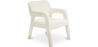 Buy Upholstered Dining Chair - White Boucle - Larsa White 60544 home delivery