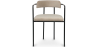 Buy Upholstered Dining Chair - Velvet - Yara Taupe 60545 - in the UK
