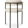 Buy Upholstered Dining Chair - White Boucle - Yara White 60546 home delivery