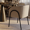 Buy Upholstered Dining Chair - White Boucle - Skye White 60547 - prices