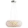 Buy Crystal Pendant Lamp 35cm  Transparent 53528 - in the UK