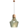Buy Hanging Lamp - Nordic Style in Glass - Hay Green 60516 - prices