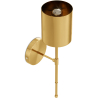 Buy Lamp Wall Light - LED Gold Metal - Fiya Gold 60521 - in the UK