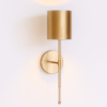 Buy Lamp Wall Light - LED Gold Metal - Fiya Gold 60521 home delivery