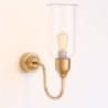 Buy Chandelier Lamp - Golden Wall Light - Rene Transparent 60527 at MyFaktory