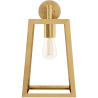 Buy Lamp Wall Light - Golden Metal - Alba Gold 60528 - in the UK