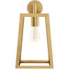 Buy Lamp Wall Light - Golden Metal - Alba Gold 60528 - in the UK