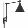 Buy Lamp Wall Light - Adjustable Reading Light - Nira Black 60515 home delivery