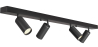 Buy Rail Ceiling Lamp - 4 Adjustable Spotlights - 90CM - Wada Black 60519 in the United Kingdom