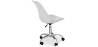 Buy Upholstered Desk Chair with Wheels - Tulipe Light grey 60613 - in the UK