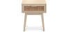 Buy Bedside Table with Drawer - Boho Bali Wood - Hanay Natural 60605 at MyFaktory
