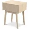 Buy Bedside Table with Drawer - Boho Bali Wood - Hanay Natural 60605 at MyFaktory