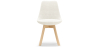 Buy Upholstered Dining Chair - White Boucle - Tulipe White 60614 - in the UK