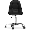 Buy Desk Chair with Wheels - Upholstered - Conray Black 60616 - in the UK