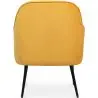 Buy Velvet upholstered Armchair - Jeve Yellow 60548 in the United Kingdom