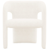 Buy Upholstered Dining Chair - White Boucle - Alexa White 60551 - in the UK