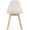 Buy Dining Chair - Bouclé Upholstery - Scandinavian - Brielle White 60619 in the United Kingdom