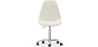 Buy Swivel Office Chair - Bouclé Upholstered - Brielle White 60620 in the United Kingdom