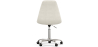 Buy Swivel Office Chair - Bouclé Upholstered - Brielle White 60620 with a guarantee