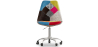 Buy Swivel Office Chair - Patchwork Upholstery - Simona  Multicolour 60621 - prices