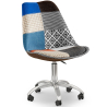 Buy  Swivel Office Chair - Patchwork Upholstery - Pixi Multicolour 60624 with a guarantee