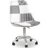 Buy Swivel Office Chair - Patchwork Upholstery - Sam  Multicolour 60625 with a guarantee