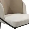 Buy Dining Chair - Upholstered in Fabric - Ruma Beige 60699 - in the UK
