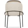 Buy Dining Chair - Upholstered in Fabric - Ruma Beige 60699 - in the UK